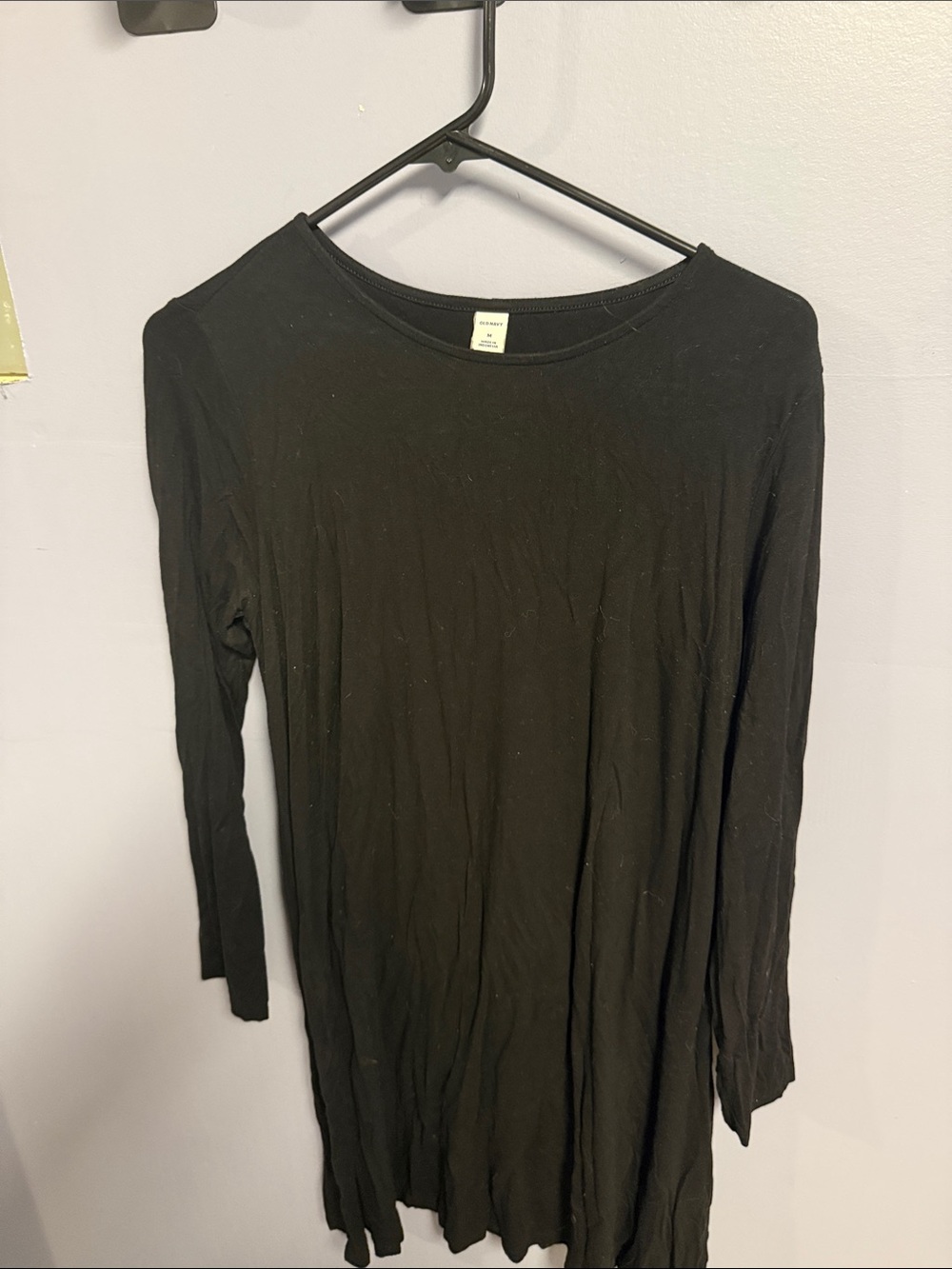 Black Long Sleeve Women's Dress